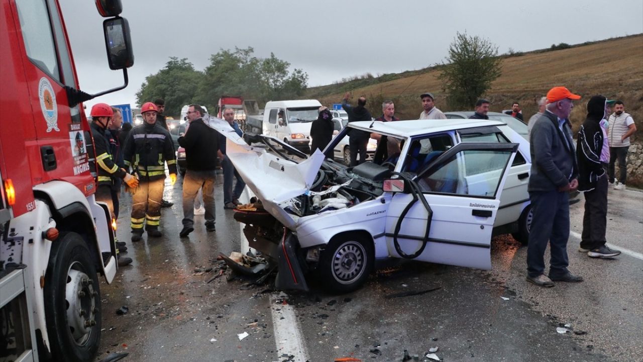 Samsun'da Feci Kaza: 1 Ölü, 5 Yaralı