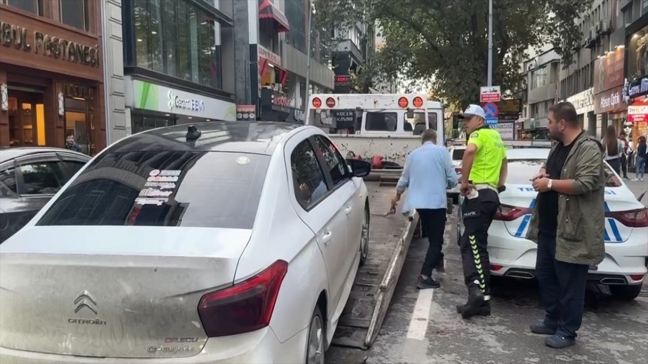 Zonguldak'ta Abartı Egzozlu Araç Sürücüsüne Ceza