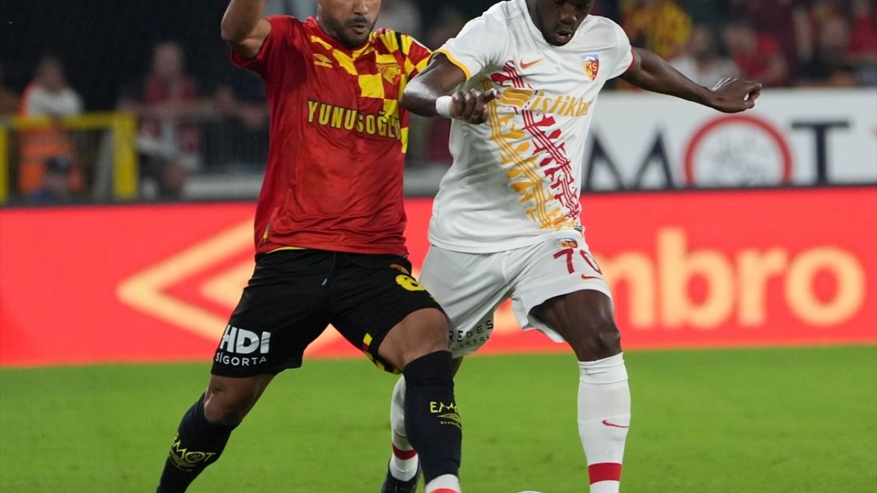 Göztepe, Kayserispor'u 2-0 Önde Tamamladı