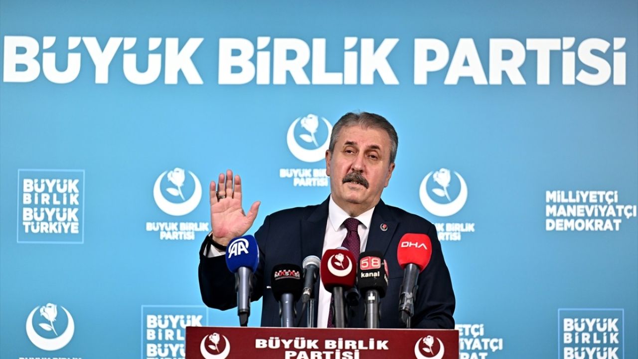 BBP Genel Başkanı Destici'den İdam Ceza Çıkışı