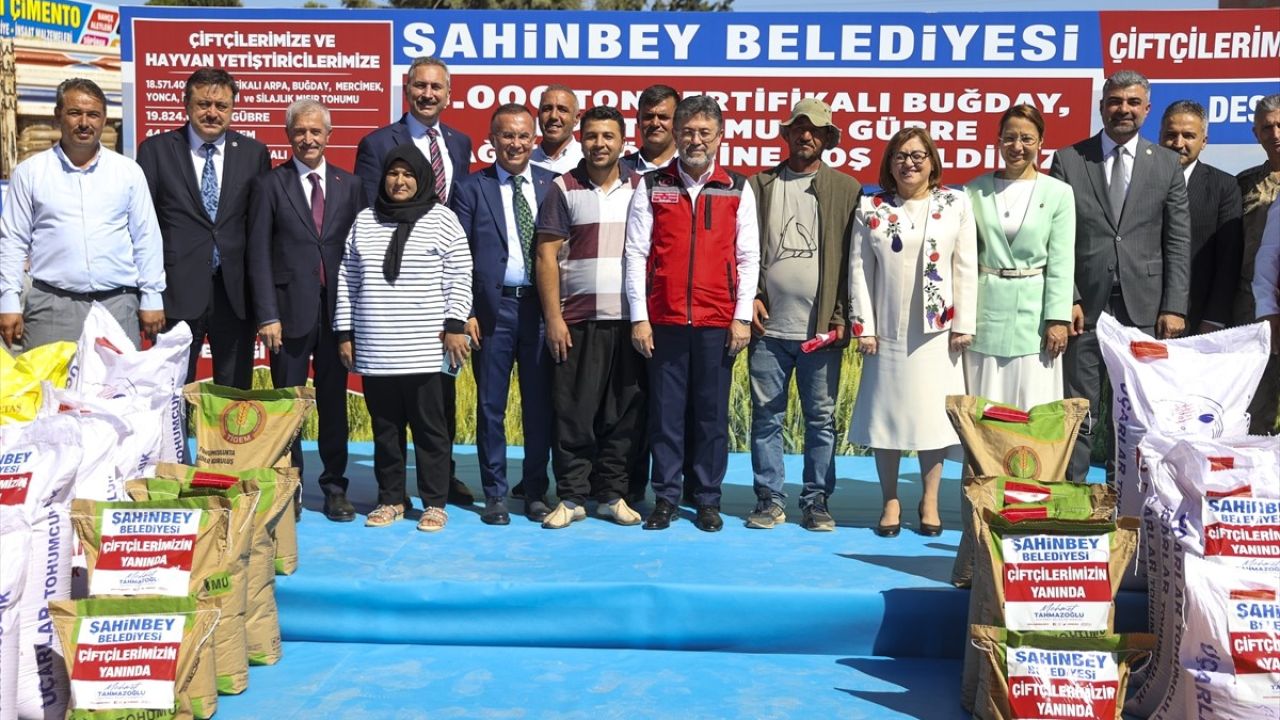 Tarım ve Orman Bakanı Yumaklı, Gaziantep'te Tohum İhraç Oranını Vurguladı