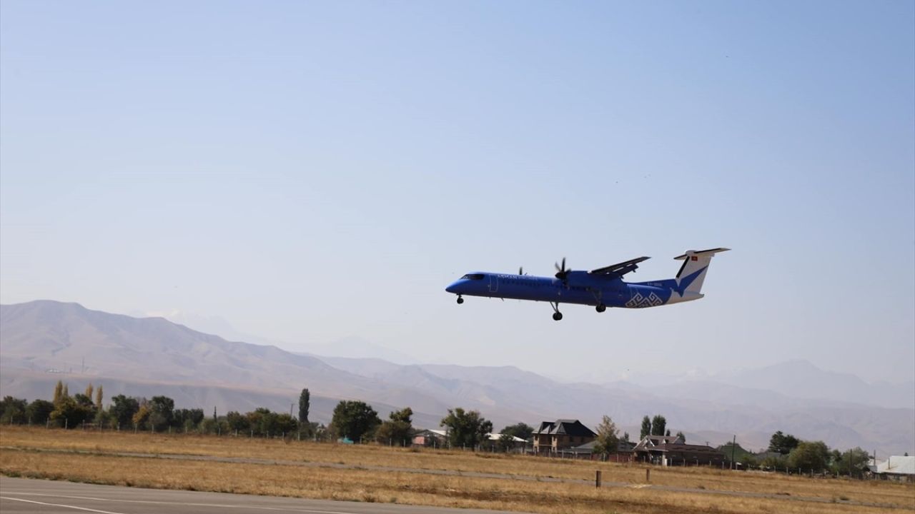 Kırgızistan'ın Yeni Havayolu Şirketi Asman Airlines İç Hat Seferlerine Başladı