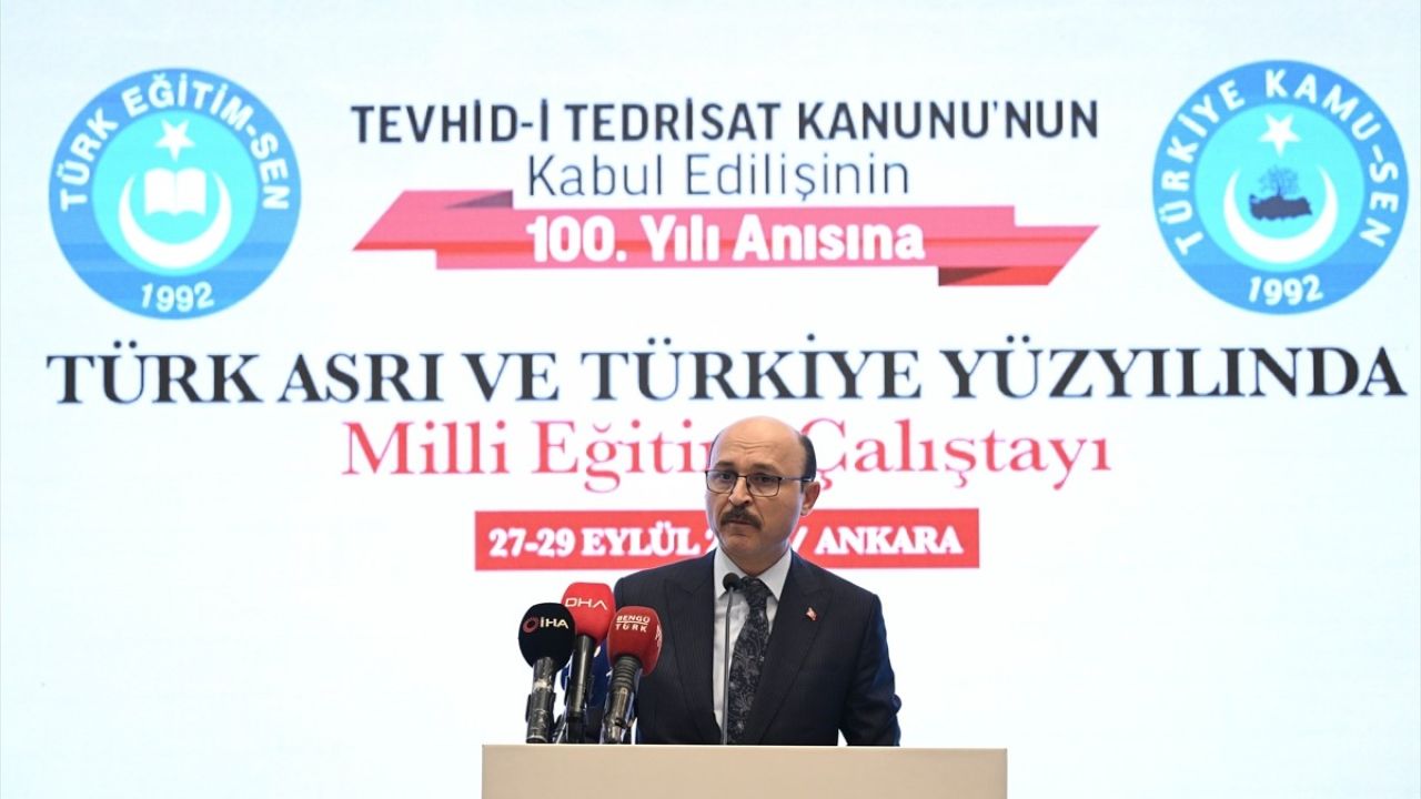 Ankara'da Türk Asrı ve Türkiye Yüzyılı için Eğitim Çalıştayı Düzenlendi