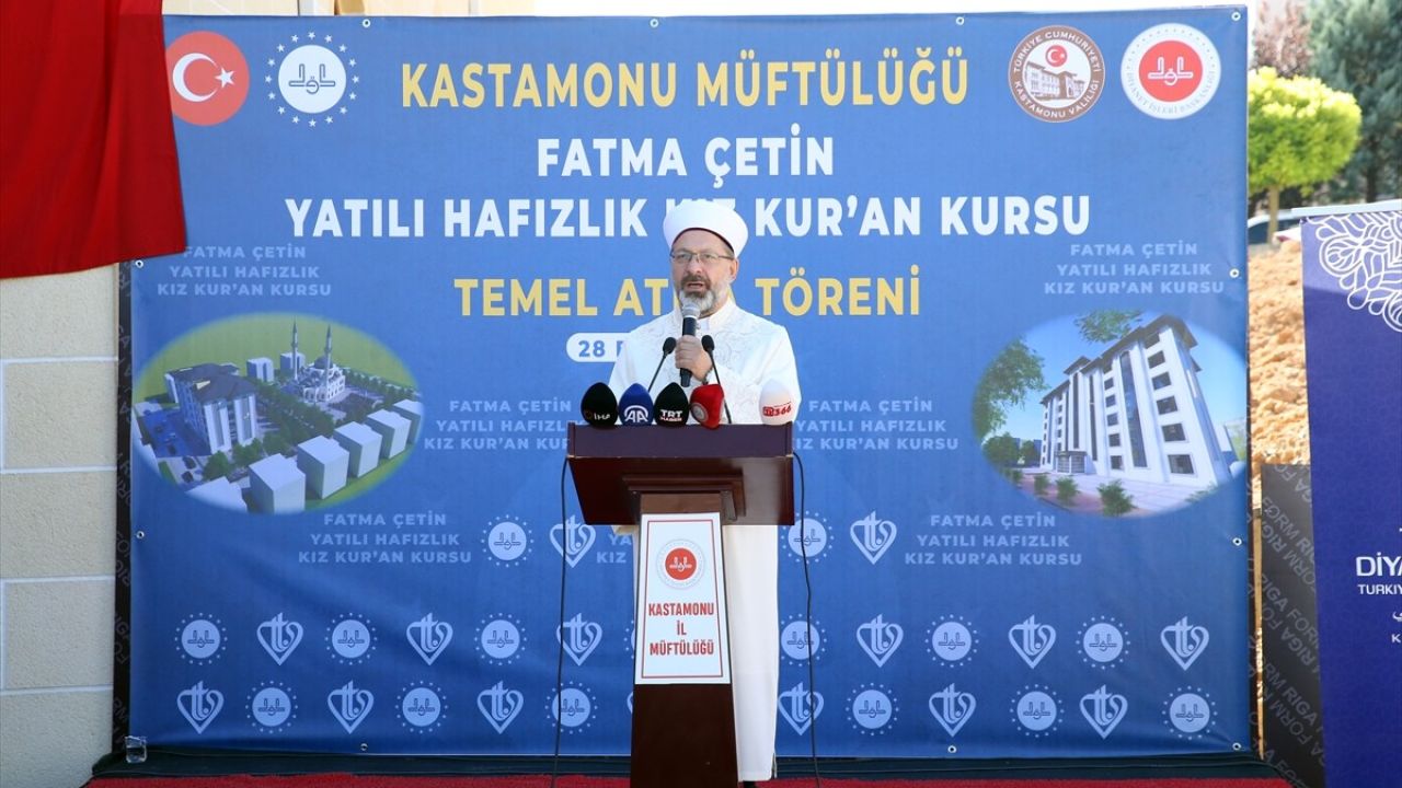 Kastamonu'da Yeni Kur'an Kursu Temeli Atıldı