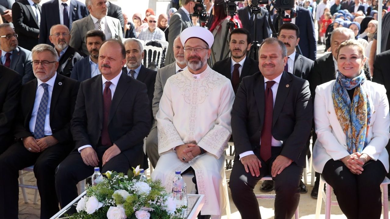 Diyanet İşleri Başkanı Erbaş'tan Kastamonu'da Eğitim Vurgusu