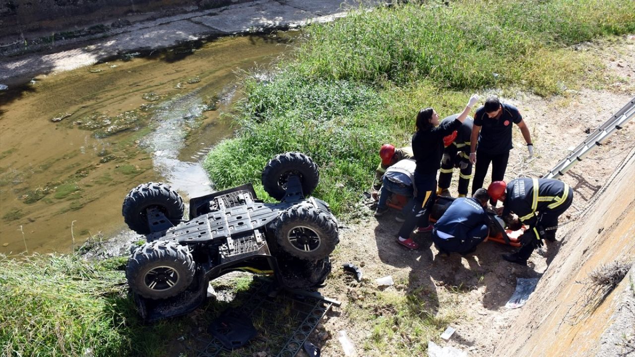 Kırıkkale'de ATV Kazası: İki Yaralı