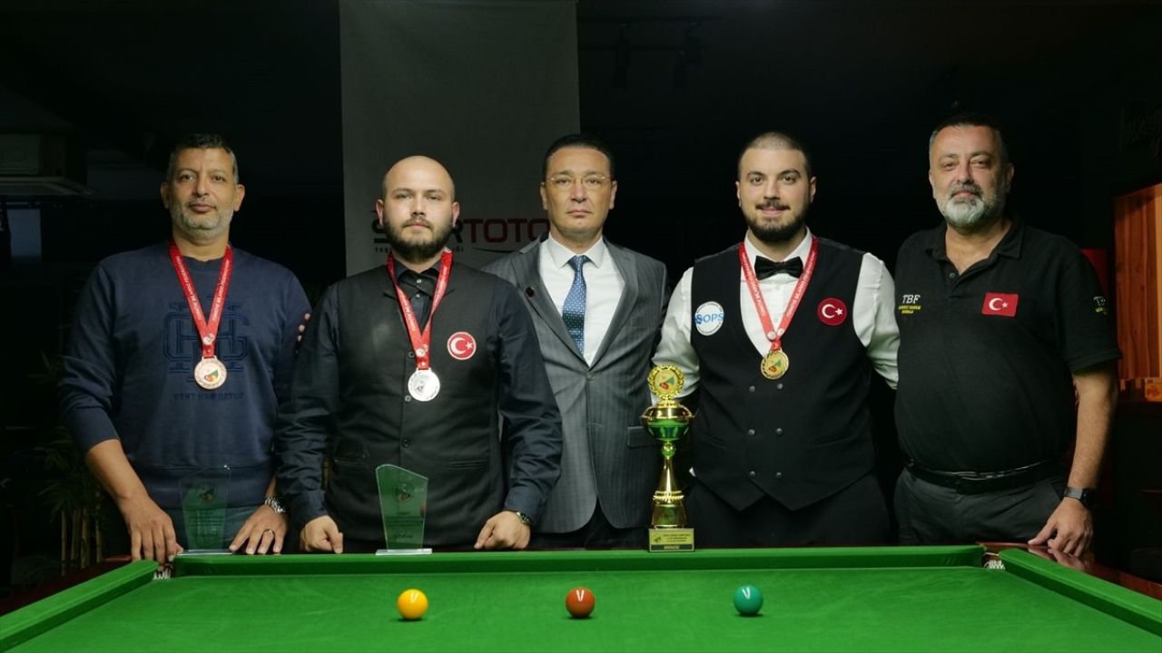 2024 Türkiye Snooker Şampiyonası'nda 3. Etap Sonuçları Açıklandı