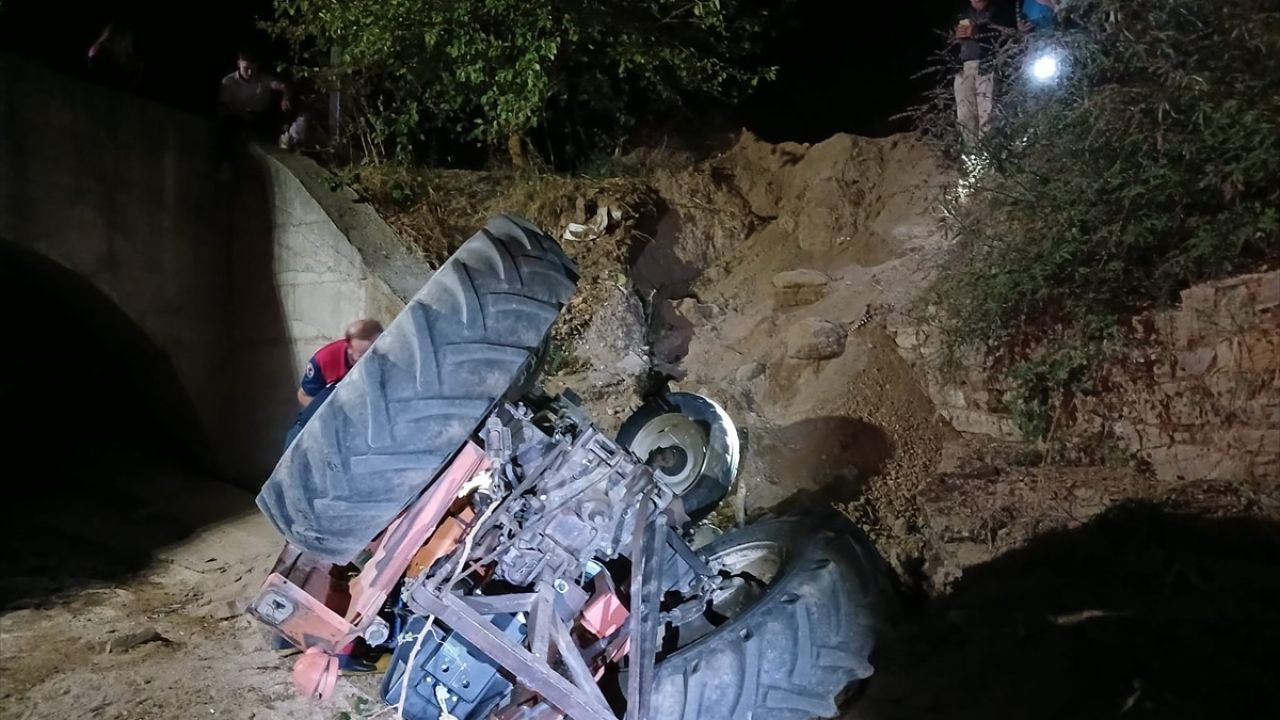 Aydın'da Traktör Kazası: 1 Kişi Hayatını Kaybetti