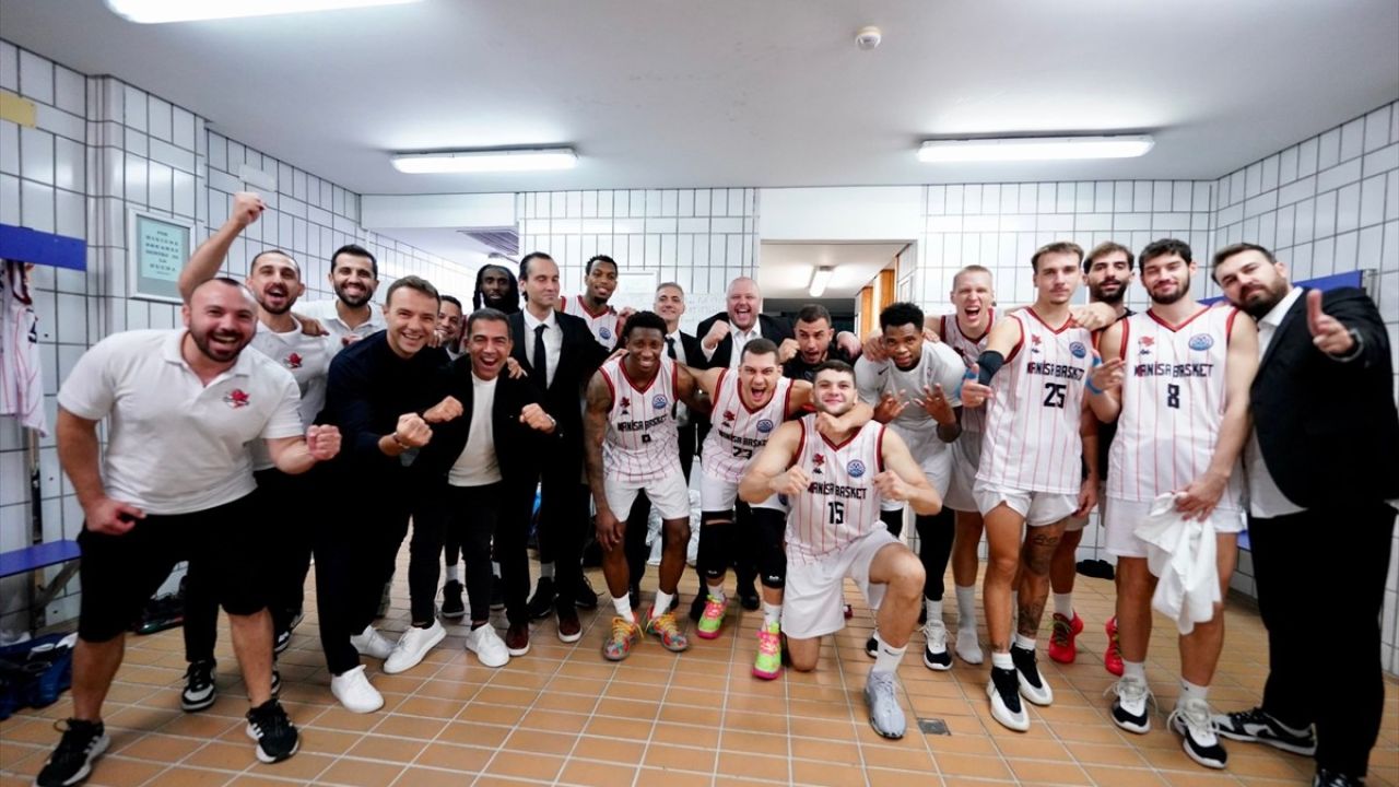 Manisa Basket, UCAM Murcia'yı Şampiyonlar Ligi'nde Geçti