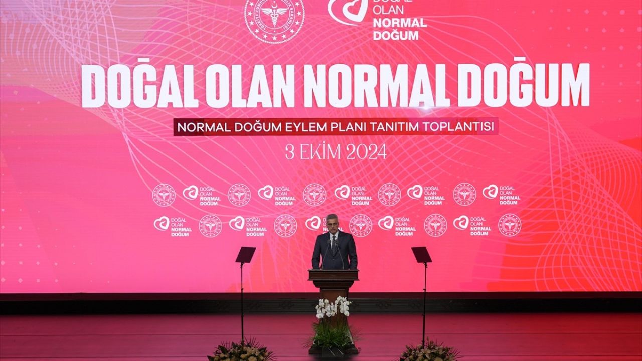 Bakan Memişoğlu, Normal Doğum Eylem Planı'nı Tanıttı