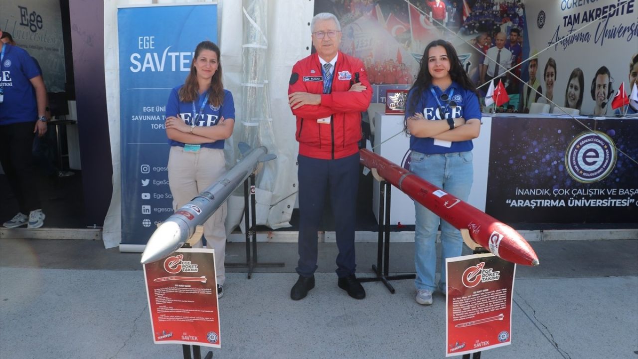 Ege Üniversitesi Rektörü Prof. Dr. Budak TEKNOFEST Adana'da