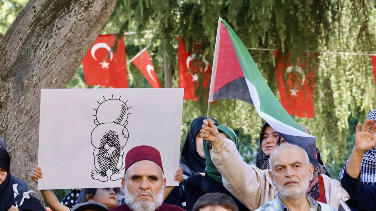 Giresun ve Trabzon'da Filistin İçin Protesto Gösterileri Düzenlendi