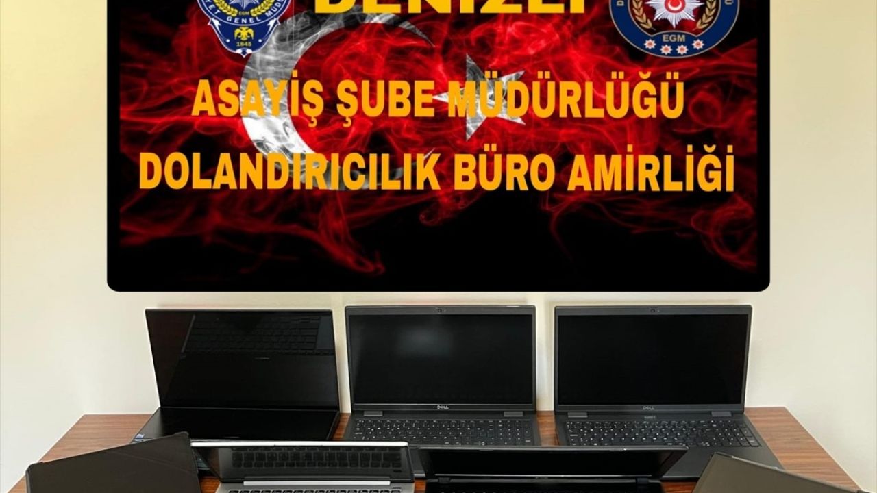 Denizli'de Dolandırıcılık Operasyonu: 2 Kişi Tutuklandı