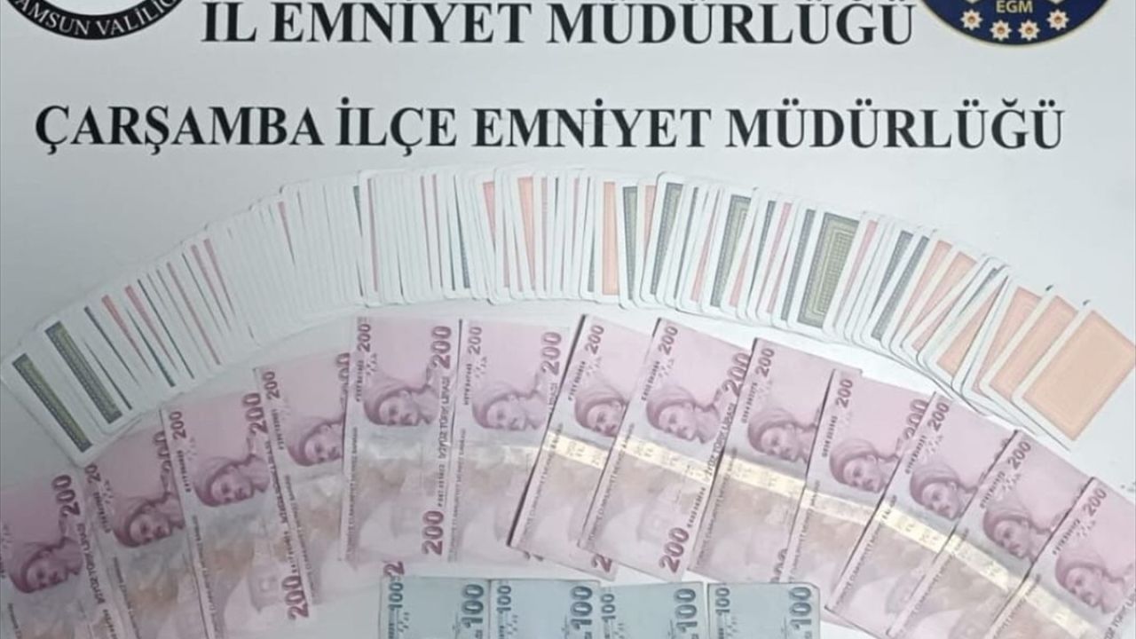 Samsun'da Kumar Baskını: 4 Kişiye Cezai İşlem