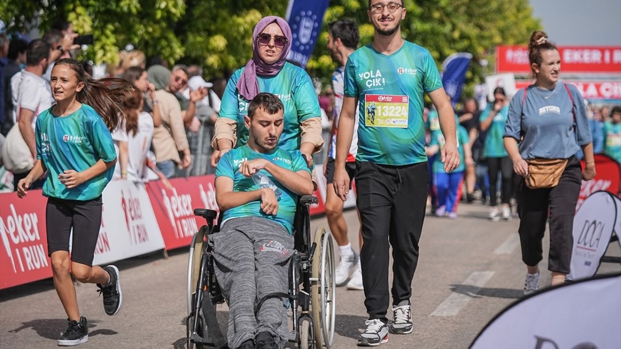 11. Eker I Run Koşusu Bursa'da Coşkuyla Gerçekleşti