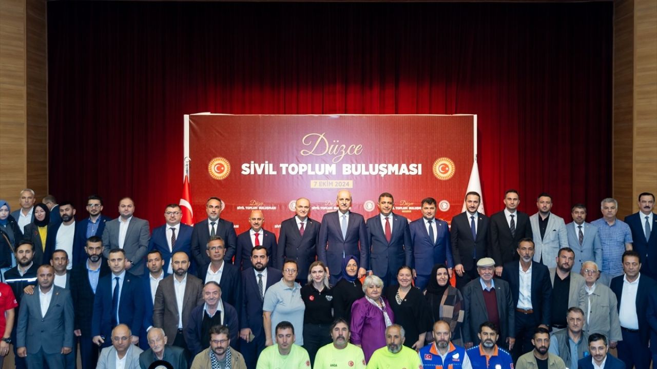 TBMM Başkanı Kurtulmuş'tan Sivil Toplum Buluşması'nda Önemli Açıklamalar