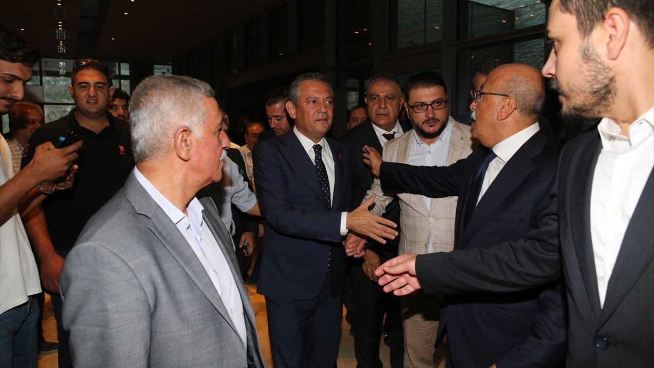 CHP Genel Başkanı Özgür Özel Hatay'da