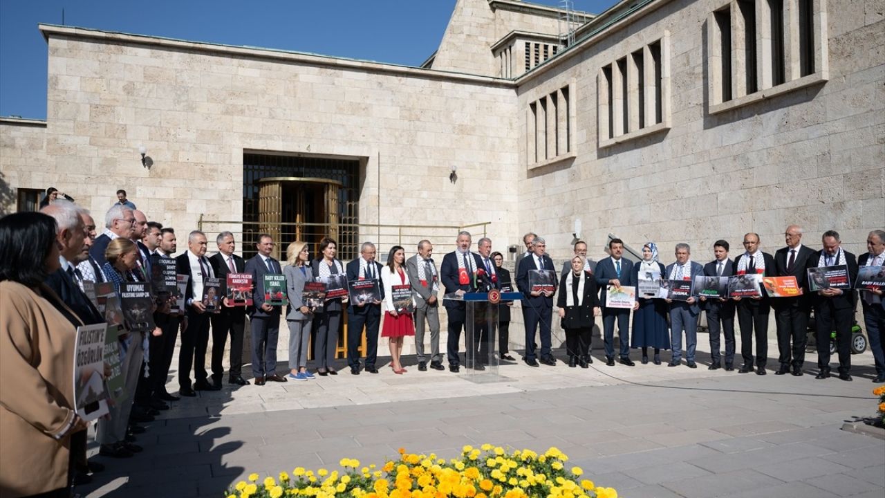 AK Parti Milletvekillerinden Filistin'e Çarpıcı Destek Açıklaması