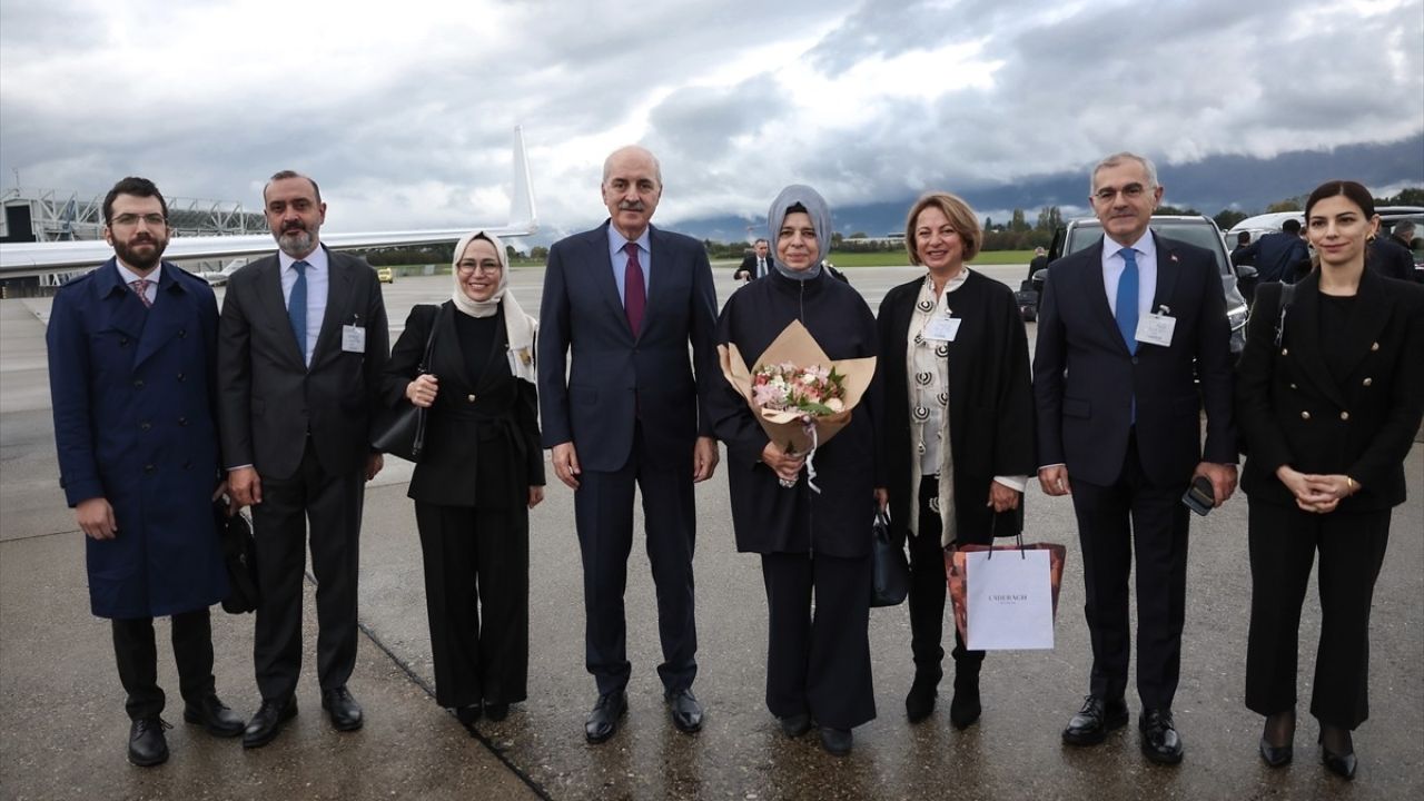 TBMM Başkanı Numan Kurtulmuş Cenevre'de