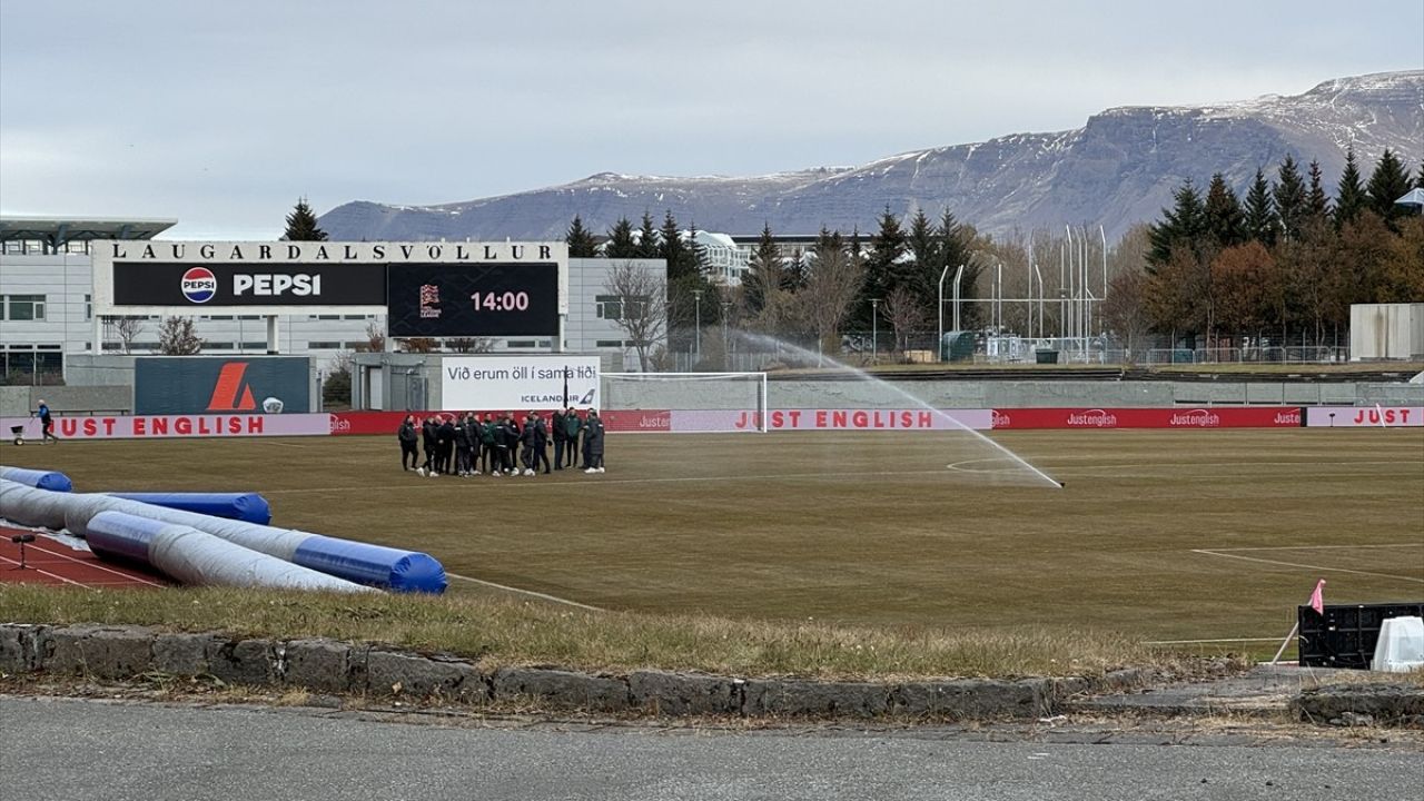 İzlanda ve Türkiye UEFA Uluslar B Ligi Maçına Hazır