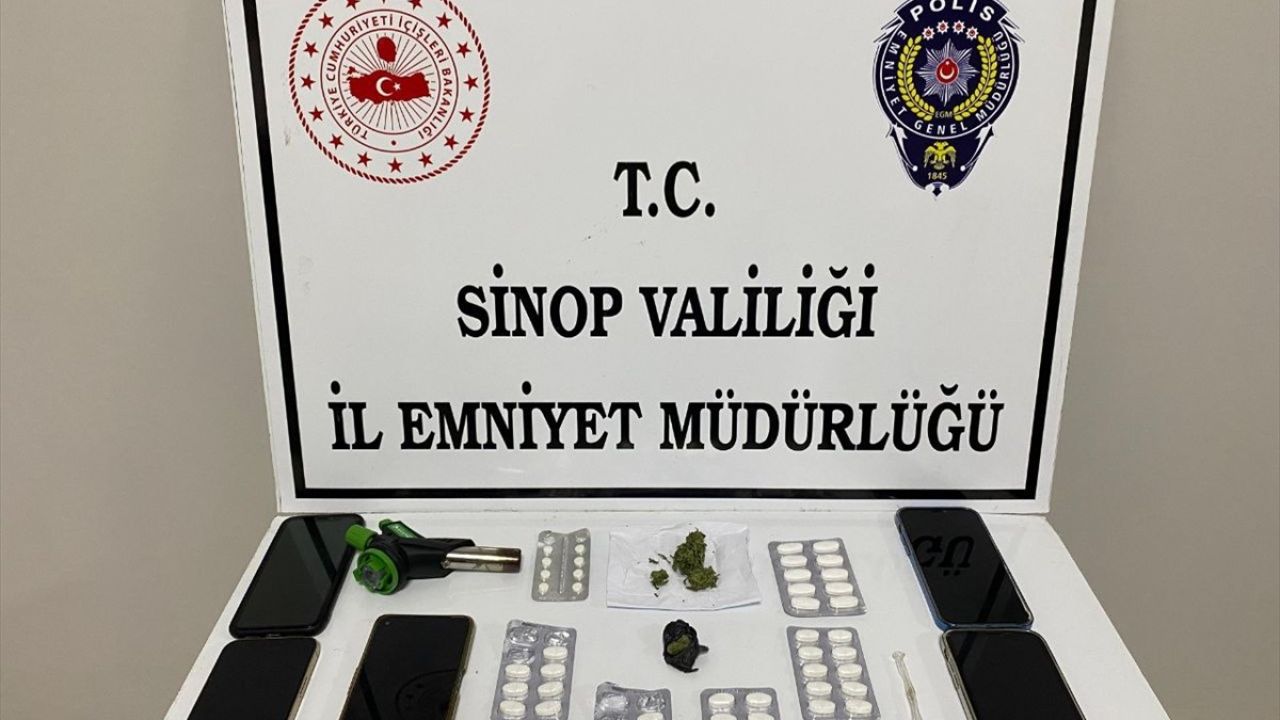 Sinop'ta Uyuşturucu Operasyonu: 5 Gözaltı