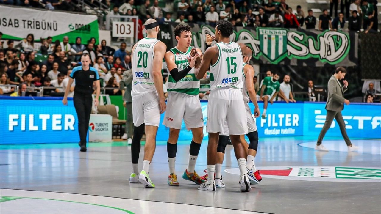 Bursaspor İnfo Yatırım FIBA Avrupa Kupası'nda Anorthosis Famagusta'yı Geçti