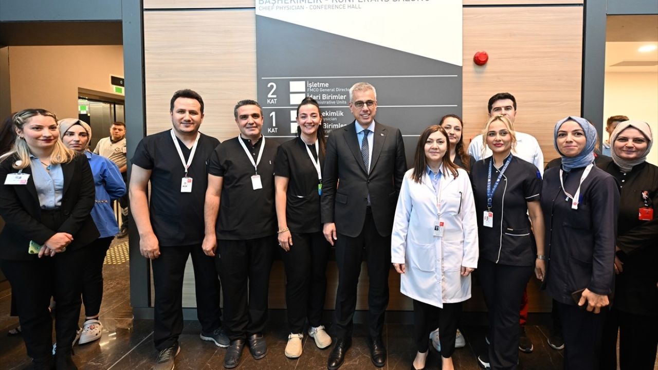 Sağlık Bakanı Memişoğlu'ndan Gaziantep Şehir Hastanesi Ziyareti