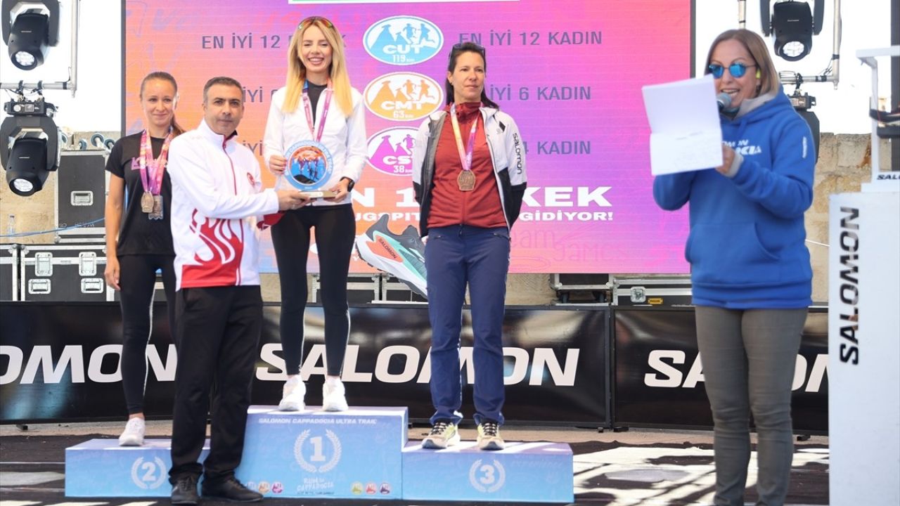 Kapadokya Ultra Trail Koşusu'nda Şampiyonlar Belli Oldu