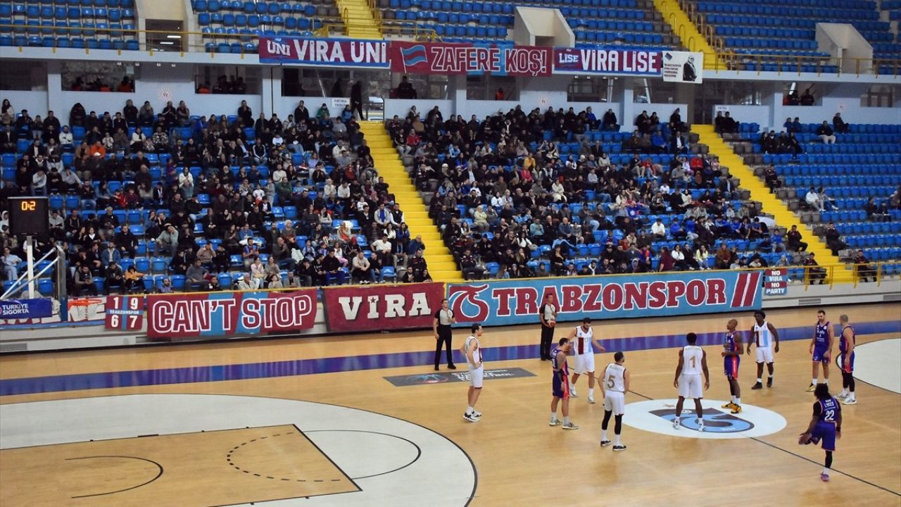 Trabzonspor Deplasmanda iLab Basketbol'u Geçti