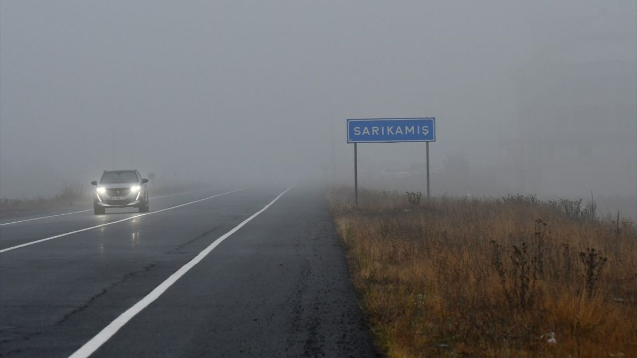 Kars'ta Soğuk Hava Etkisini Gösterdi