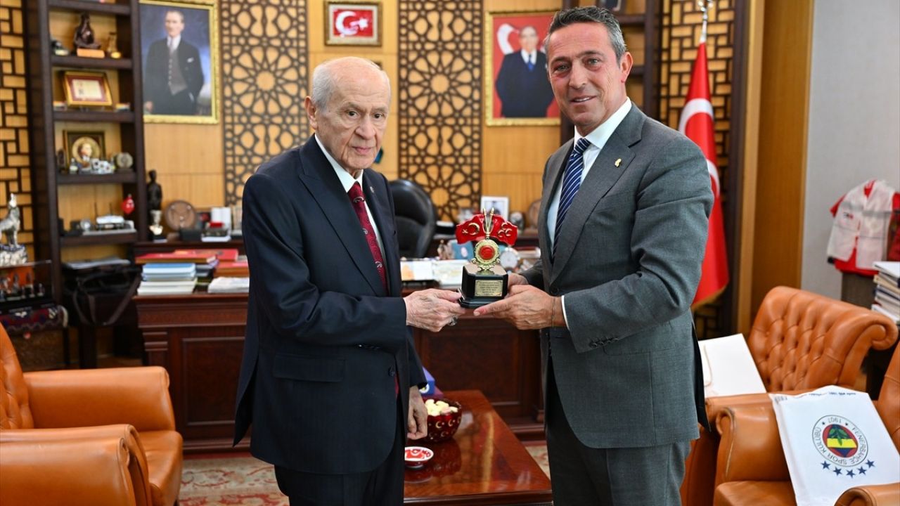 MHP Genel Başkanı Bahçeli ve Ali Koç Arasında Önemli Görüşme