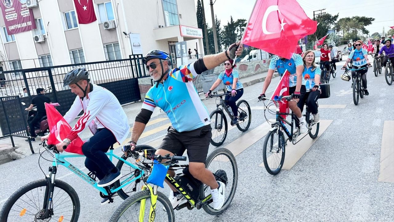 Hatay'da Cumhuriyet Bisiklet Turu Coşkusu