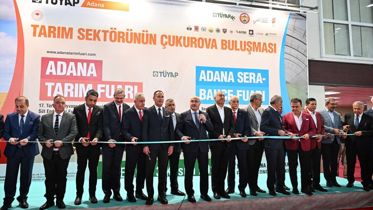 Adana'da Tarım ve Sera-Bahçe Fuarı Başladı