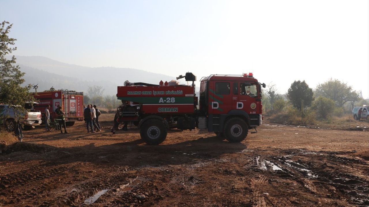 Çankırı'da Orman Yangını Kontrol Altına Alındı