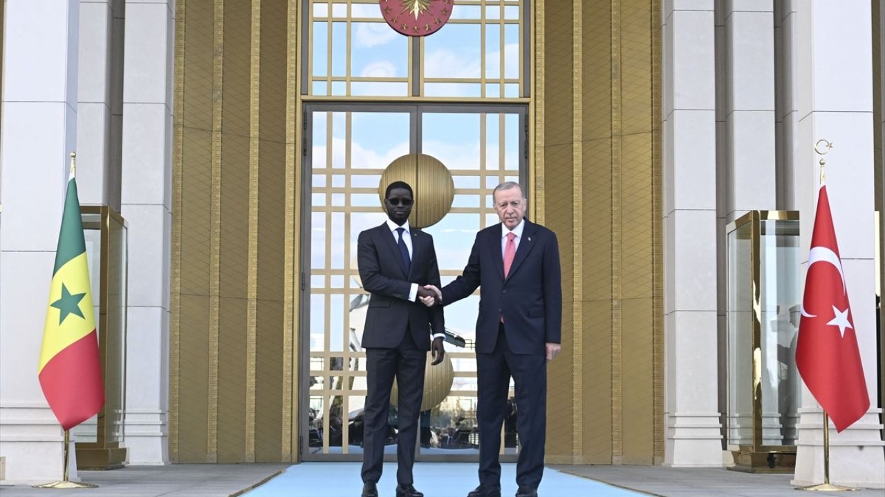 Cumhurbaşkanı Erdoğan, Senegal Cumhurbaşkanı Fay'ı Ağırladı