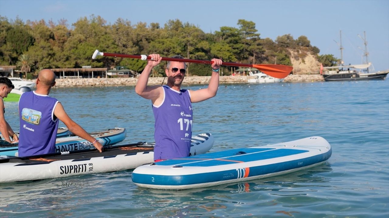 2. Uluslararası Kürek Sörfü Kupası Antalya'da Start Aldı