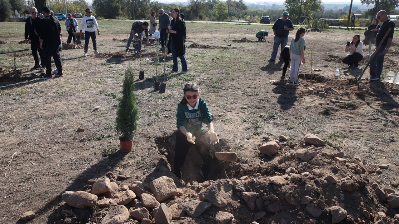 Batı Trakya Türkleri, Yangınlardan Etkilenen Bölgelere Fidan Dikim Faaliyetinde Bulundu