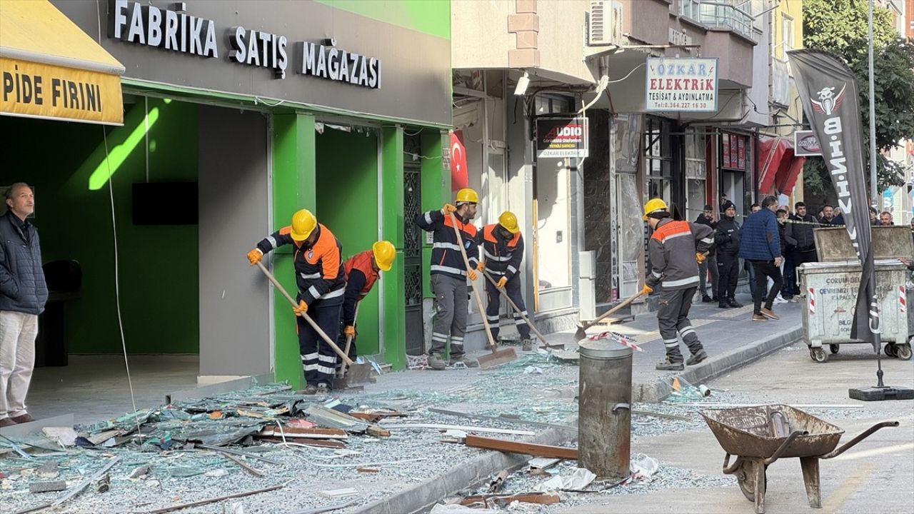 Çorum'da Doğal Gaz Patlaması: Vali İncelemelerde Bulundu