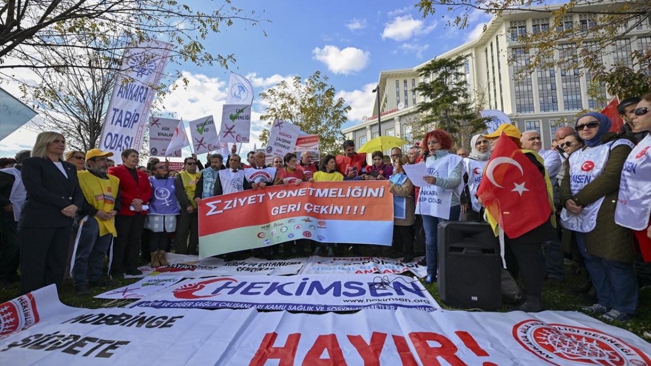 Ankara'da Aile Hekimlerinden 3 Günlük İş Bırakma Eylemi