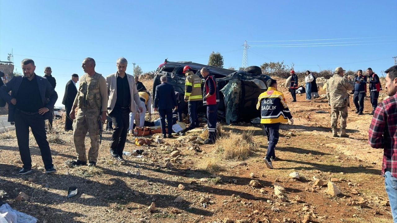 Mardin'de Trafik Kazası: 4 Ölü, 5 Yaralı