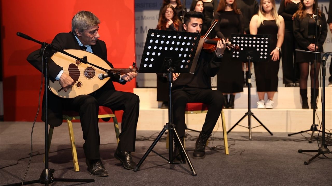 Samsun'da Atatürk'ün Eserleri Anısına Konser Düzenlendi