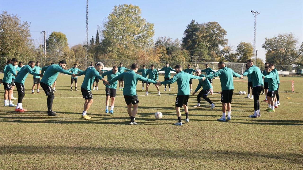 Sakaryaspor, Kocaelispor Maçına Hazırlıklarını Sürdürüyor