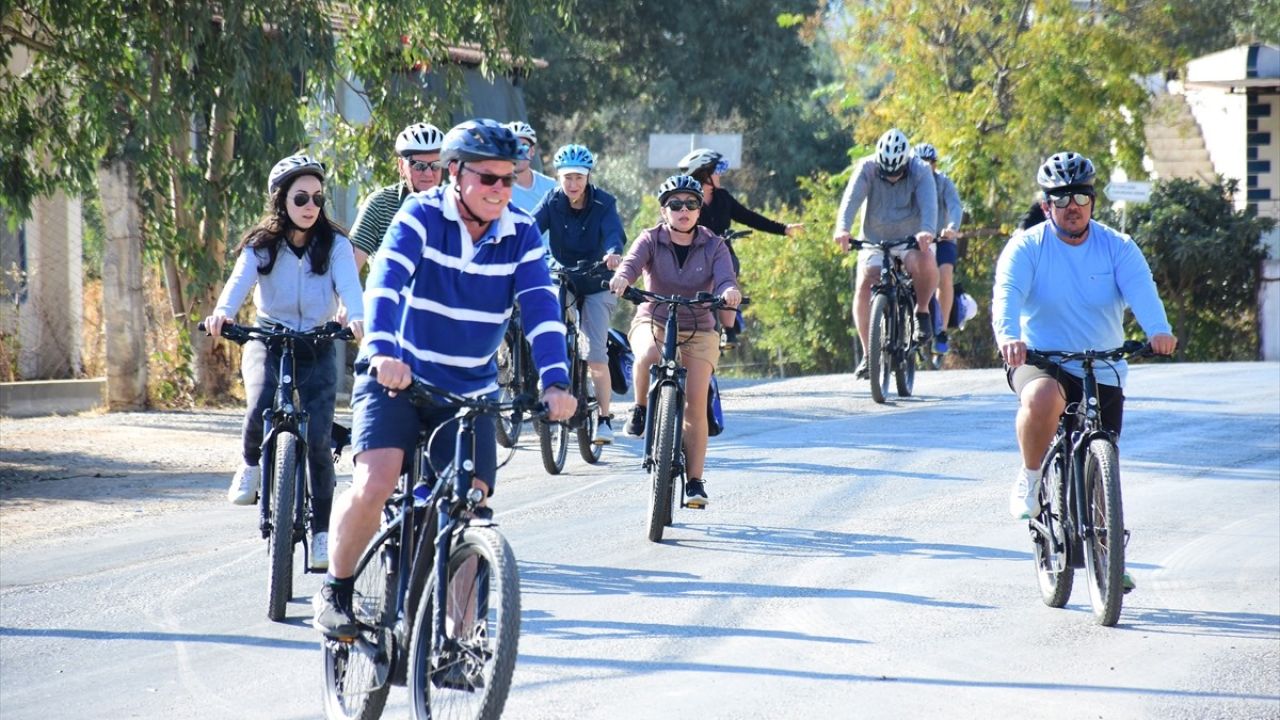 Bodrum'da Kruvaziyer Turizminde Bisiklet Turları Popülerleşiyor