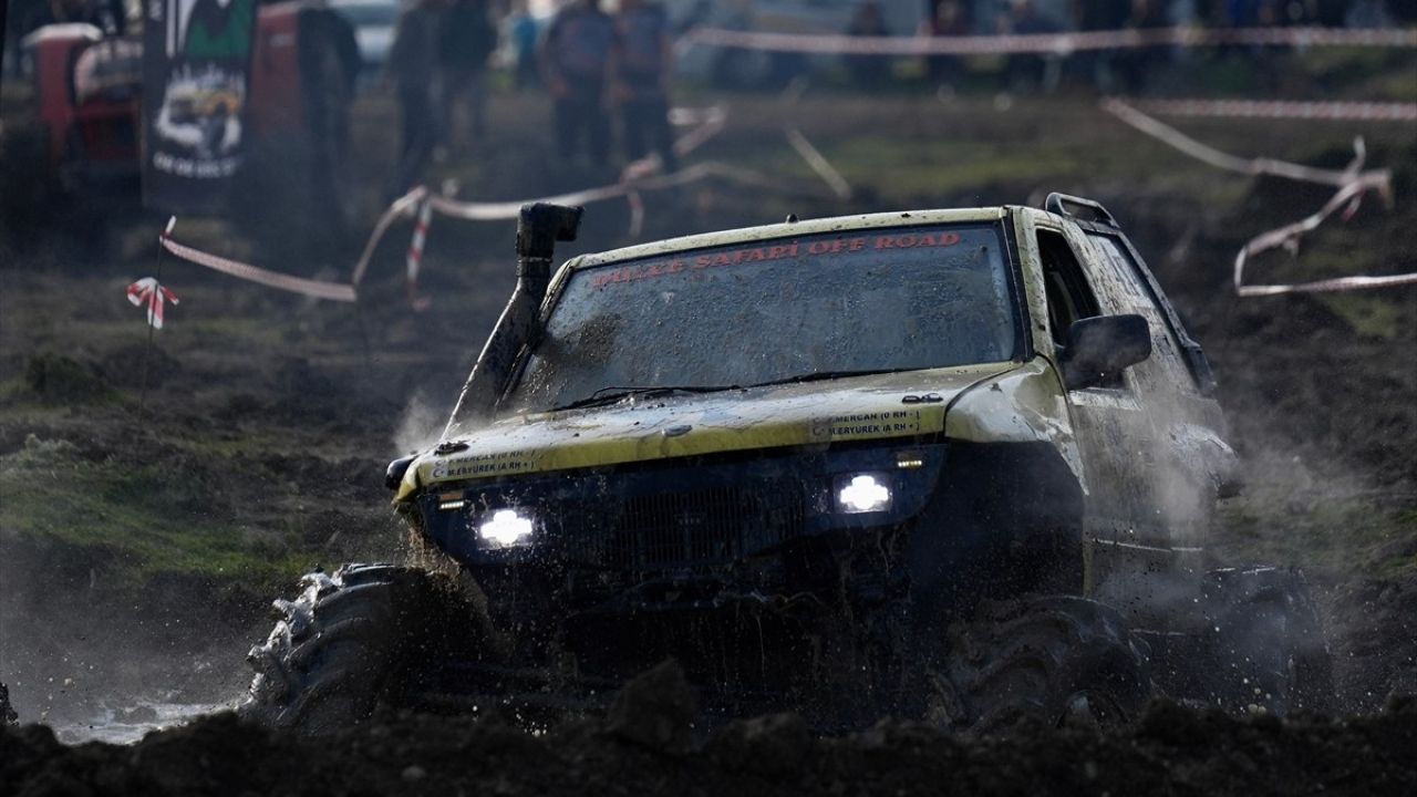 Düzce'de Off-Road Tutkunları Buluştu