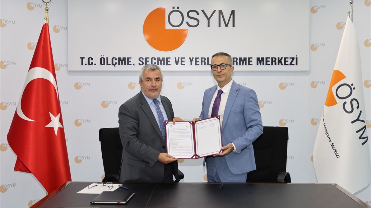 ÖSYM ve Yunus Emre Enstitüsü'nden Önemli Protokol