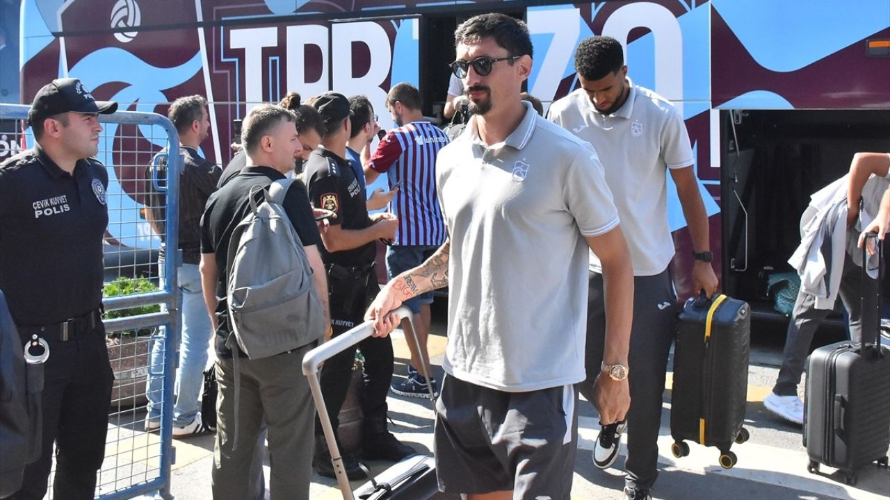 Trabzonspor, St. Gallen Karşılaşması İçin İsviçre'ye Uçtu