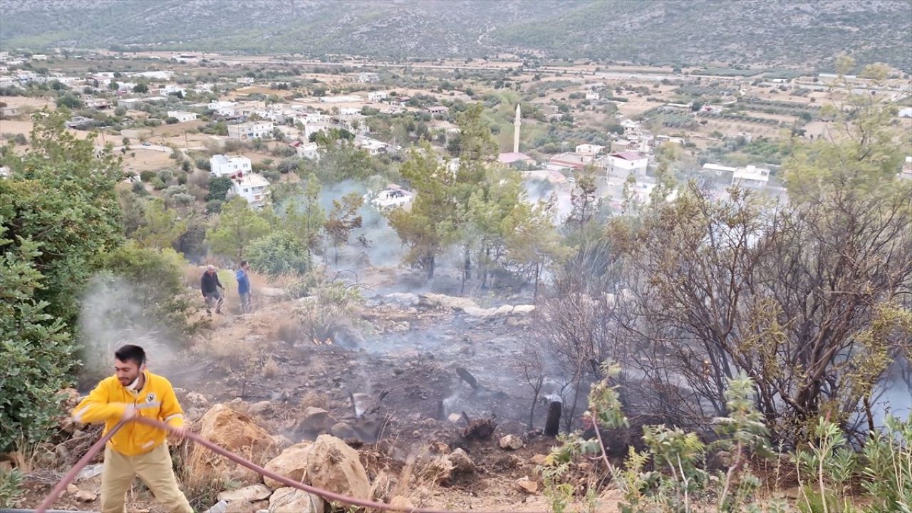 Mersin'in Silifke İlçesinde Orman Yangını Kontrol Altına Alındı