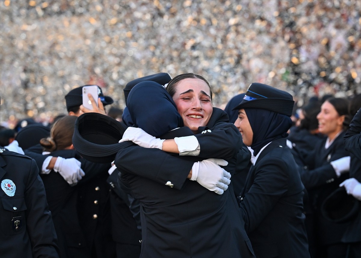 Ankara'nın Gölbaşı ilçesindeki Polis Akademisi Başkanlığı'nda, 30'uncu Dönem Polis Meslek Eğitim...