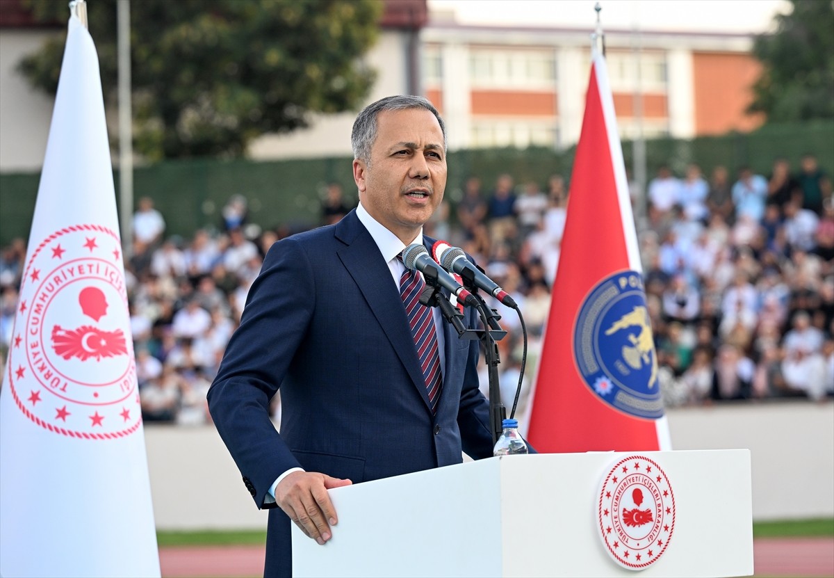 Ankara'nın Gölbaşı ilçesindeki Polis Akademisi Başkanlığı'nda, 30'uncu Dönem Polis Meslek Eğitim...