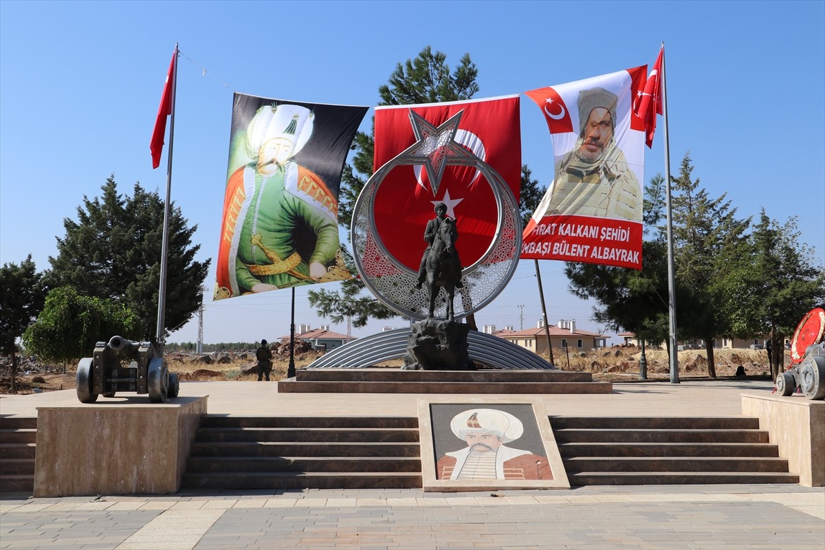 Mercidabık Zaferi'nin 508, Fırat Kalkanı Harekatı'nın 8. yıl dönümü dolayısıyla Kilis'in Yavuzlu...